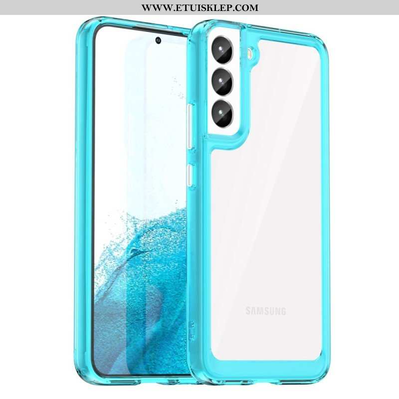 Etui do Samsung Galaxy S23 5G Hybrydowe Kolorowe Krawędzie